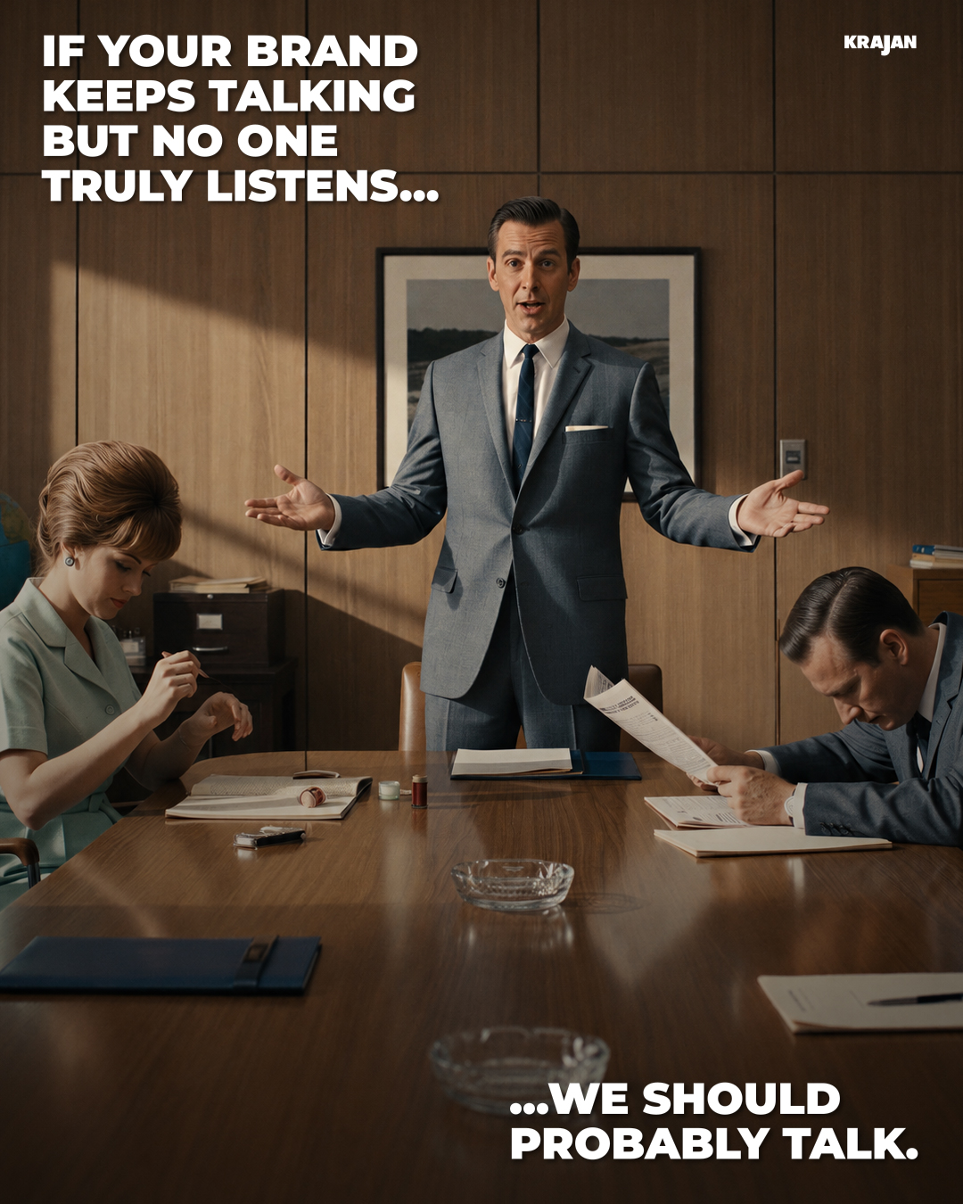 If your brand keeps talking but no one truly listens.